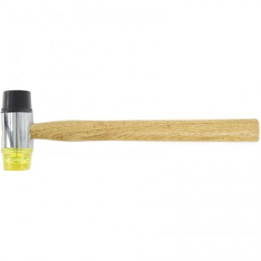 Молоток рихтовочный, бойки 35 мм, комбинированная головка, деревянная ручка SPARTA 108305 ― SPARTA