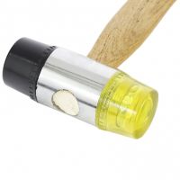 Молоток рихтовочный, бойки 35 мм, комбинированная головка, деревянная ручка SPARTA 108305