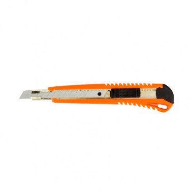 Нож, 9 мм, выдвижное лезвие, металлическая направляющая SPARTA 78971 ― SPARTA