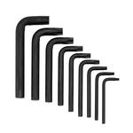 Набор ключей имбусовых TORX 9 шт.: T10,15,20,25,27,30,40,45,50, оксидированные, на кольце SPARTA 112667