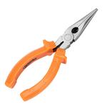 Длинногубцы Classic, 160 мм, прямые шлифованные, пластмассовые рукоятки SPARTA 17157