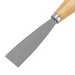 Шпательная лопатка из углеродистой стали, 30 мм, деревянная ручка SPARTA 852035